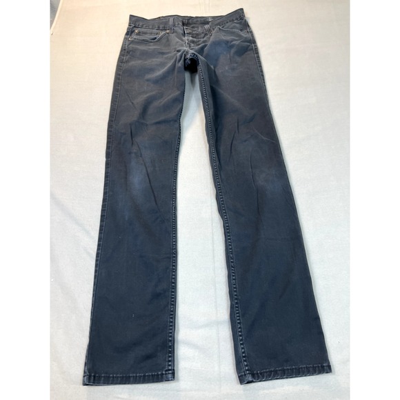 Levi's 511 Jeans 33x33 Black All Season Tech Black Jeans measures Mens - Picture 1 of 16